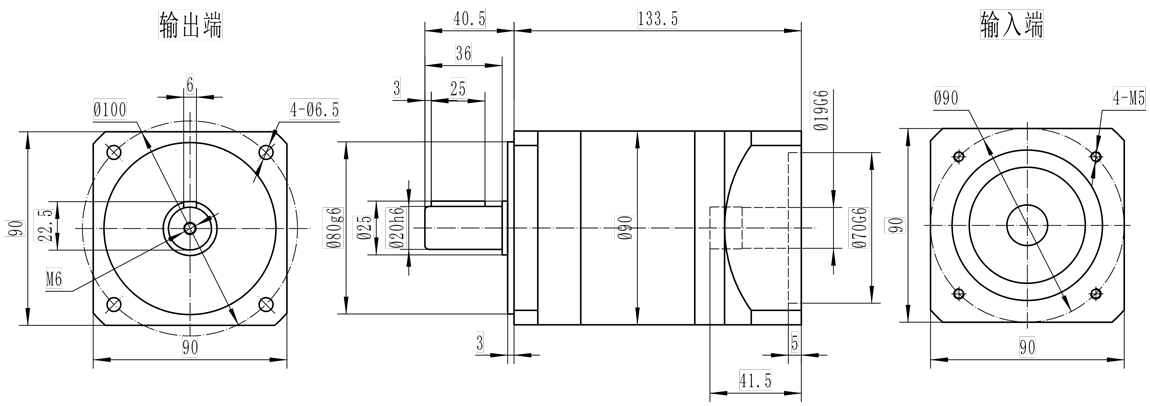 PLF90二级外形图