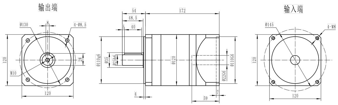 PLF120二级外形图