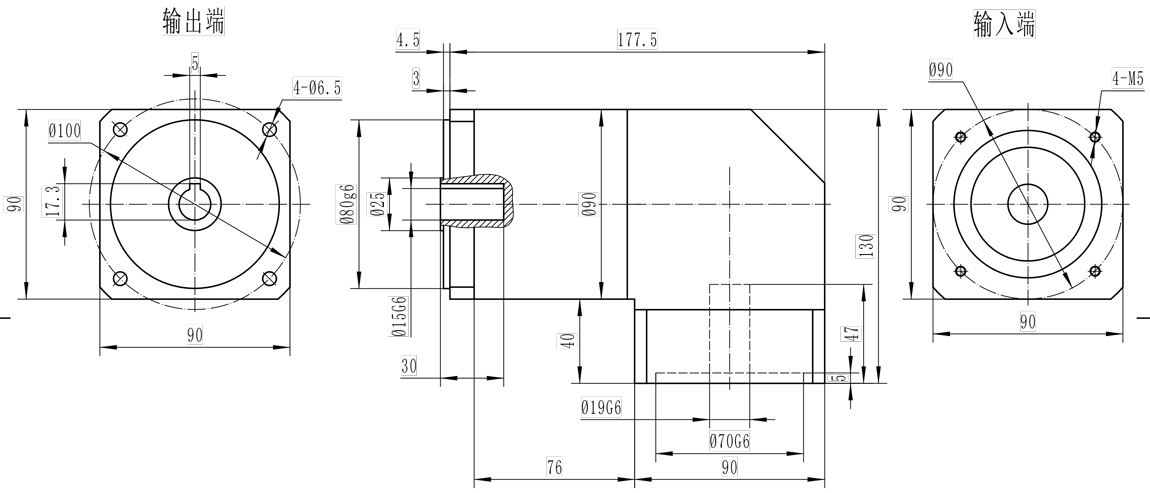 ZPFK90 二级外形图